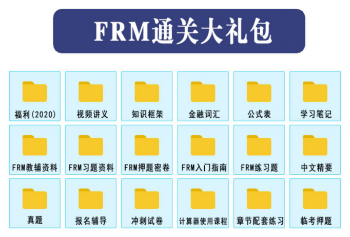 FRM备考资料大礼包